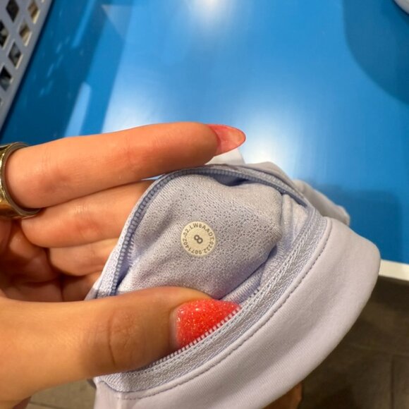 Lululemon Athletica Pace Rival Midi-Rise Pastel Blue Skirt - Picture 5 of 8